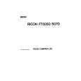 RICOH FT5050 Instrukcja Serwisowa