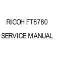 RICOH FT8780 Instrukcja Serwisowa